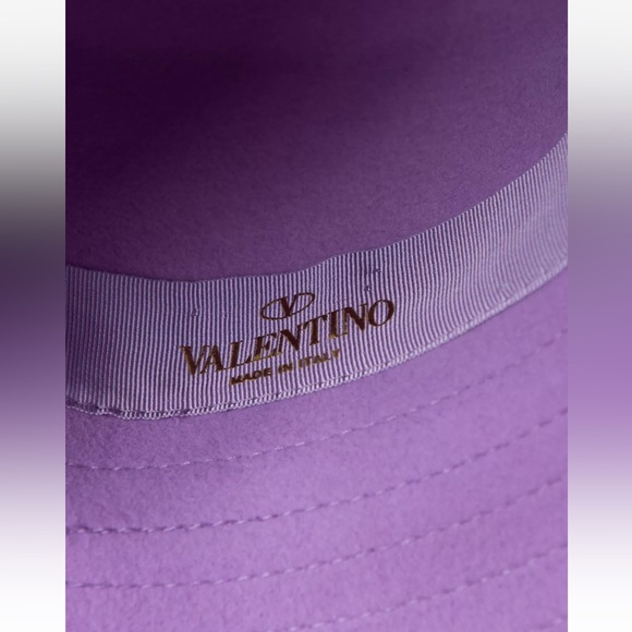 RRP €650 VALENTINO GARAVANI Rabbit Felt Bucket Hat Size M / 57 Logo Sweatband - Picture 3 of 8